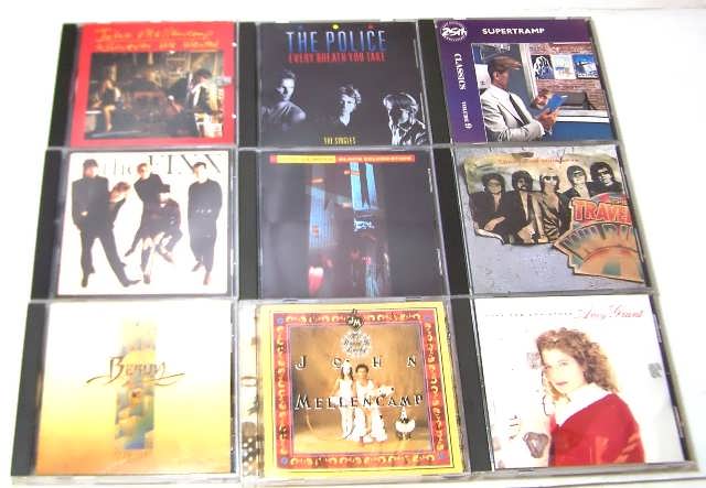 Large Lot 50 CDs Compact Discs 80s 90s Pop Rock Grunge lot 2  