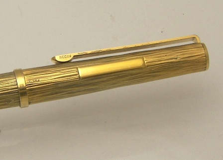 Rare PARKER 85 Gold Vermeil Fountain Pen France Med  